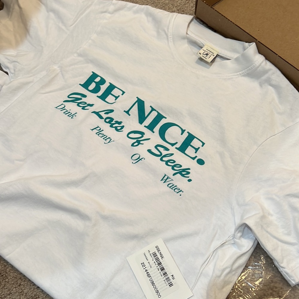 NWT sporty and rich t shirt